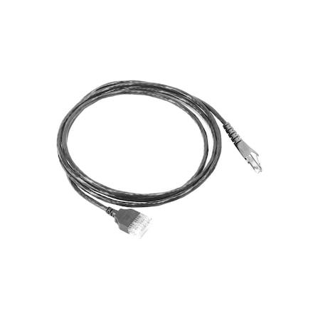 Belden CBL ASSY BIX-MOD 23-4PR SOLID, CAT6 T568A 4 FT BLACK, GIGABIX PS6+ AX101951